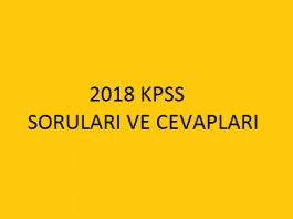 2018 kpss soruları ve cevapları